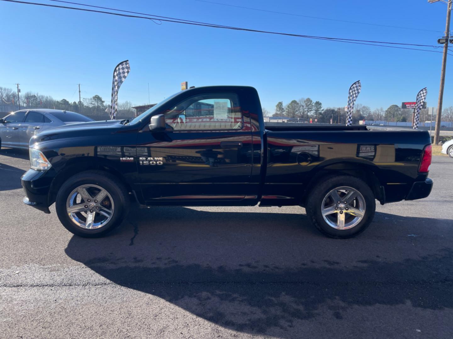 2014 Black Ram 1500 Regular Cab (3C6JR6AT1EG) with an V8, HEMI, 5.7 Liter engine, Automatic, 8-Spd transmission, located at 8008 Warden Rd, Sherwood, AR, 72120, (501) 801-6100, 34.830078, -92.186684 - Photo#4